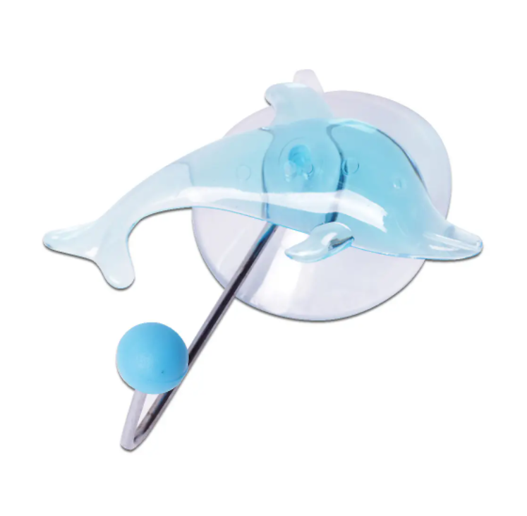 Гачок на присосці Besser Дельфін KM-0133B Блакитний (NA001526)