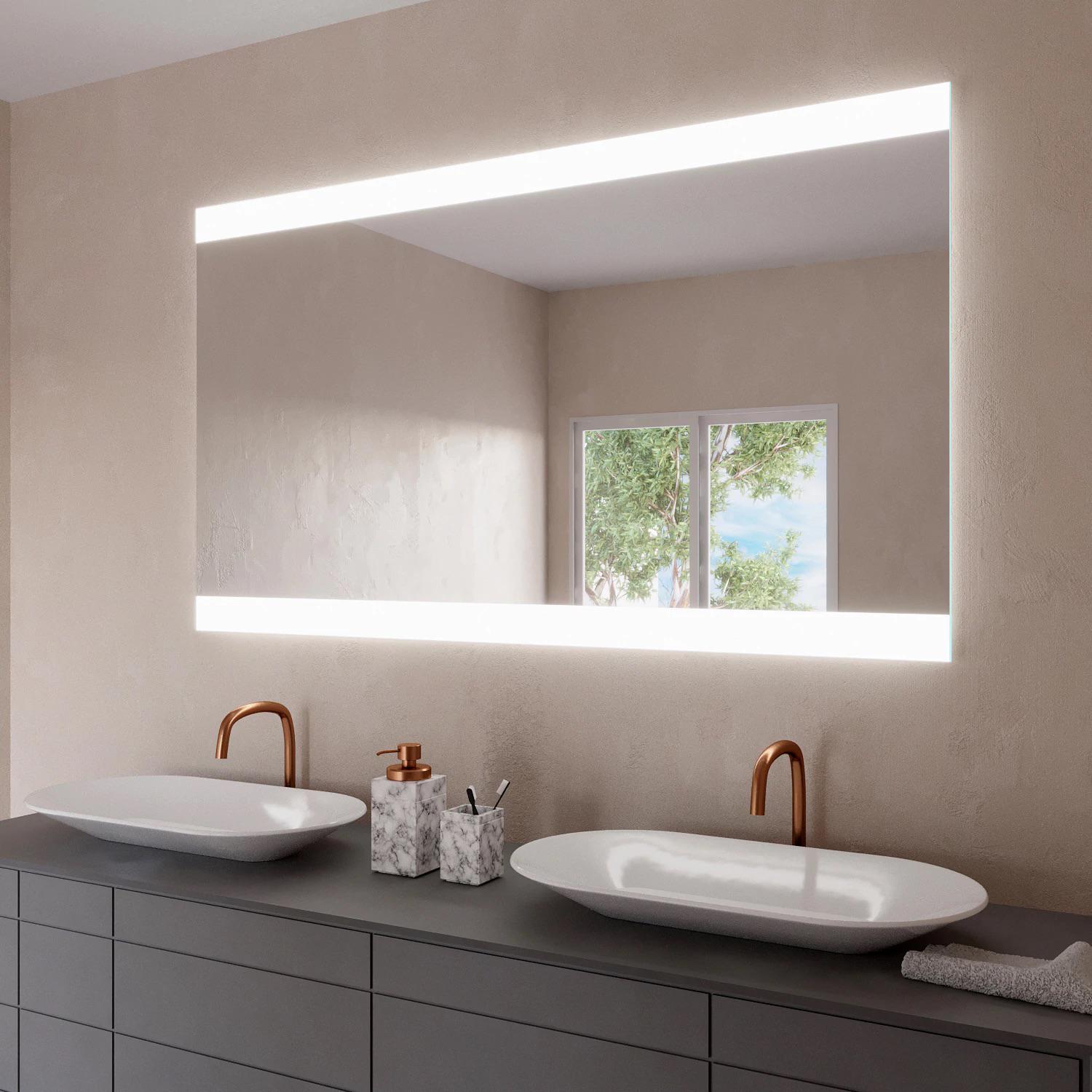 Зеркало Dim Dzerkal MOLENA с LED-подсветкой 50х70 см (9742)