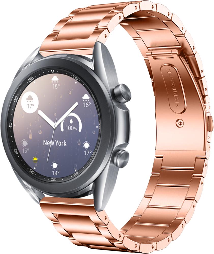 Браслет металлический Shape для Galaxy Watch 3 41 мм Rose Gold (25294-27) - фото 1 Браслет металлический Shape для Galaxy Watch 3 41 мм Rose Gold (25294-27) - фото 1