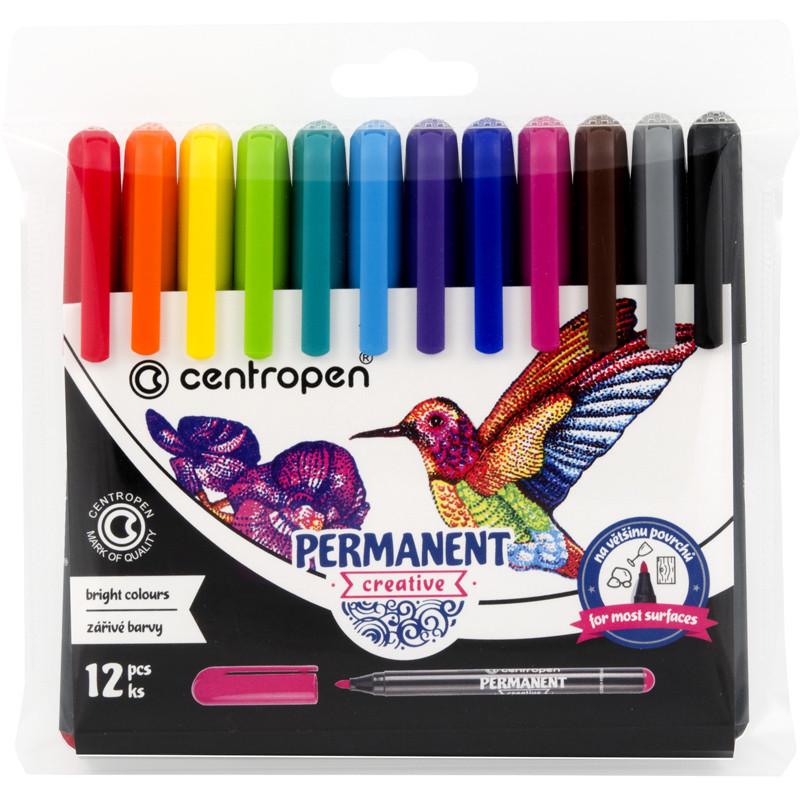 Фломастеры цветные Centropen Creative 12 шт. (2896)