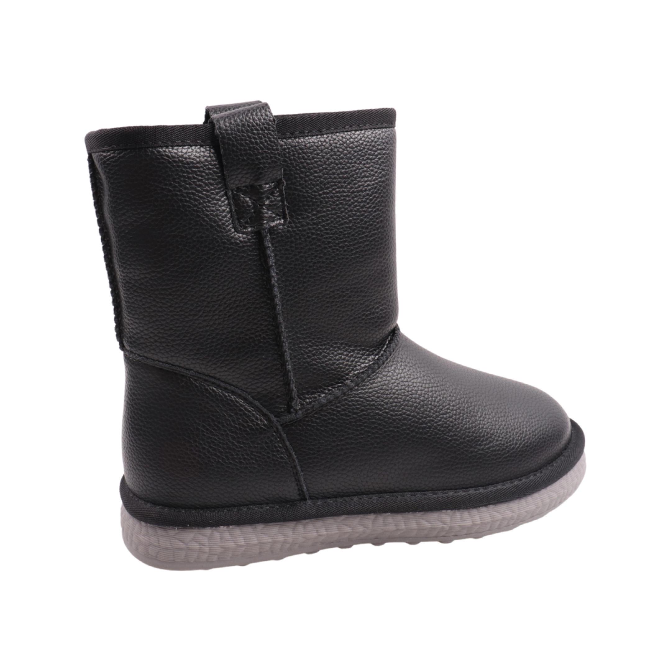 Угги женские Sorte Lady из кожи р. 38 Черный (41-23ZU) - фото 4