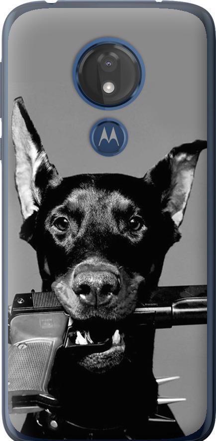 Чехол на Motorola Moto G7 Power Доберман (2745u-1657-42517)