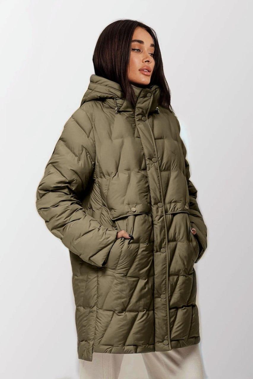 Куртка женская демисезонная XL Хаки (90152b/XL)