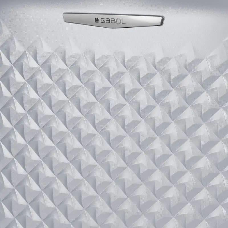 Чемодан на 4-х колесах Gabol Queens L 109/120 л Plata (931362) - фото 9