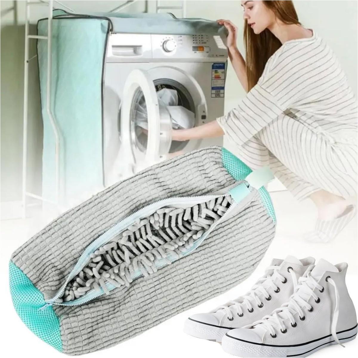 Чехол для стирки обуви в стиральной машине Shoes Bag - фото 3 Чехол для стирки обуви в стиральной машине Shoes Bag - фото 3