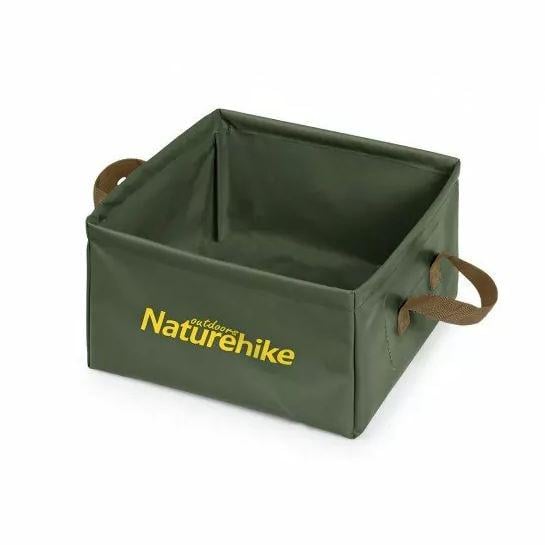 Контейнер складной Naturehike Square bucket 13 л Green (597195)
