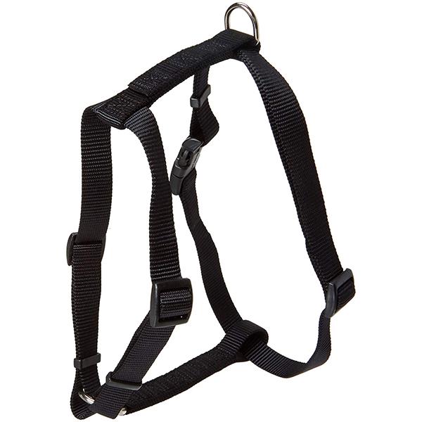 Шлея для собак Coastal Nylon Adjustable нейлон 2,5x56-97 см Черный (76484089008)