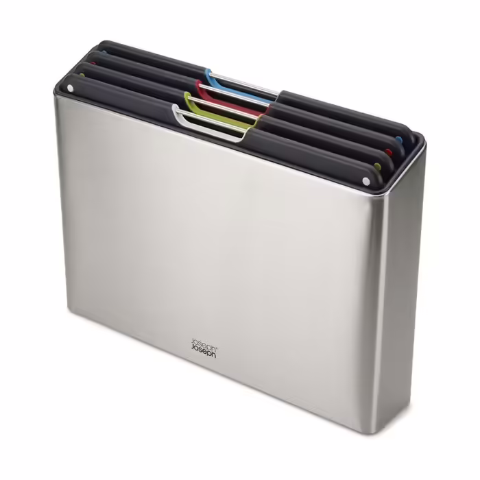 Набор разделочных досок Joseph Joseph Folio Steel 4 в корпусе нержавеющая сталь