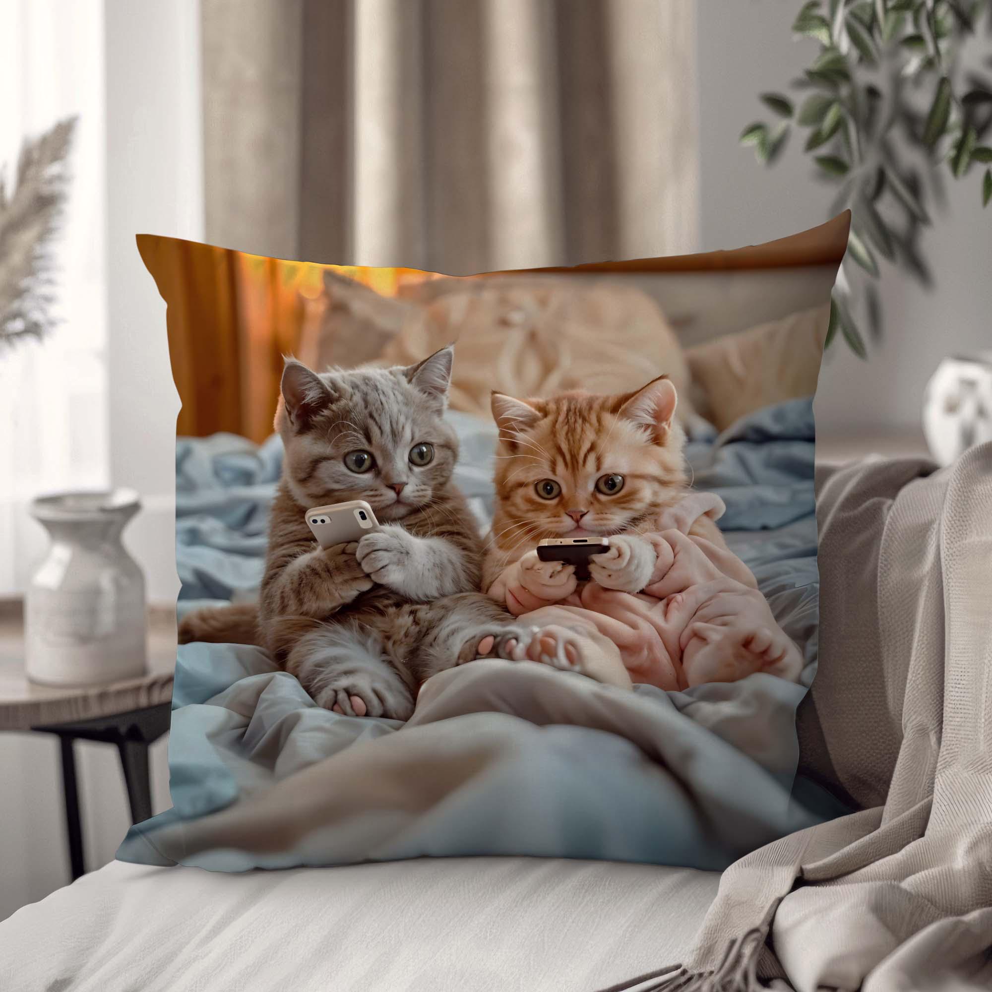 Подушка декоративная "Животные" 45х45 см (1311945UA)