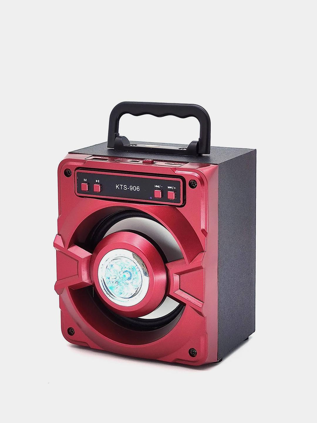 Колонка портативная XPRO KTS-906 5 Вт USB/AUX/FM/Bluetooth Красный (lp-88137)