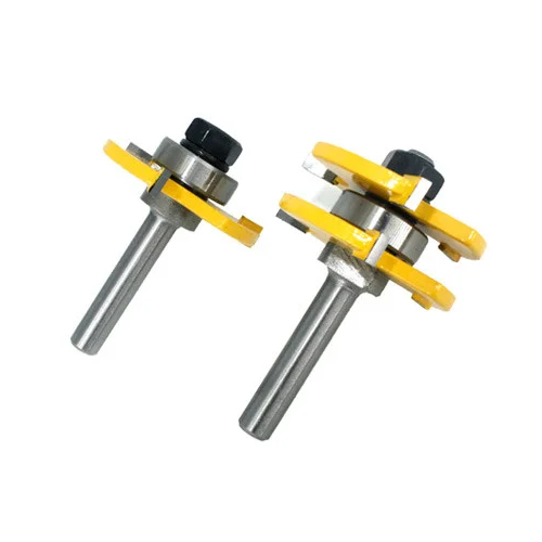 Набор фрез для пазошипового соединения 47 мм хвостовик 6.35 мм 2 шт. (30588598)