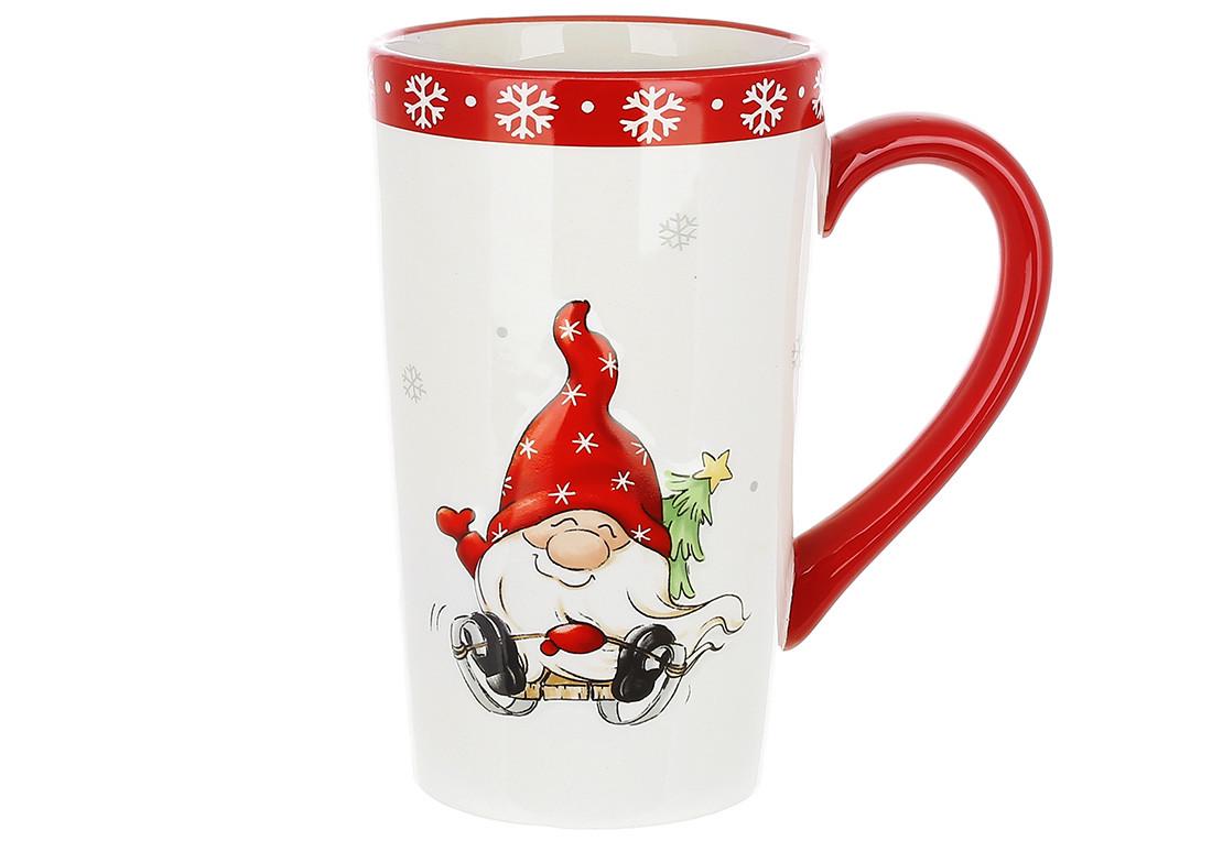 Чашка BonaDi 783-X DM Веселый гном керамическая 550 мл (2423519436)
