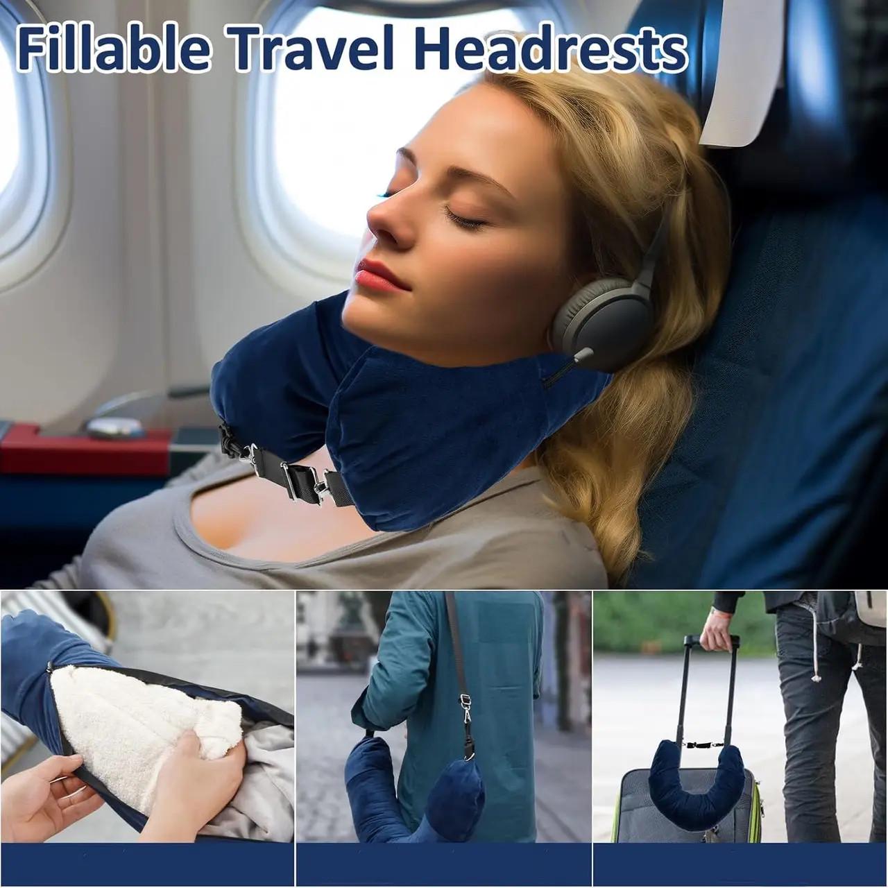 Подушка-сумка под шею для путешествий (18) - фото 5 Подушка-сумка под шею для путешествий (18) - фото 5