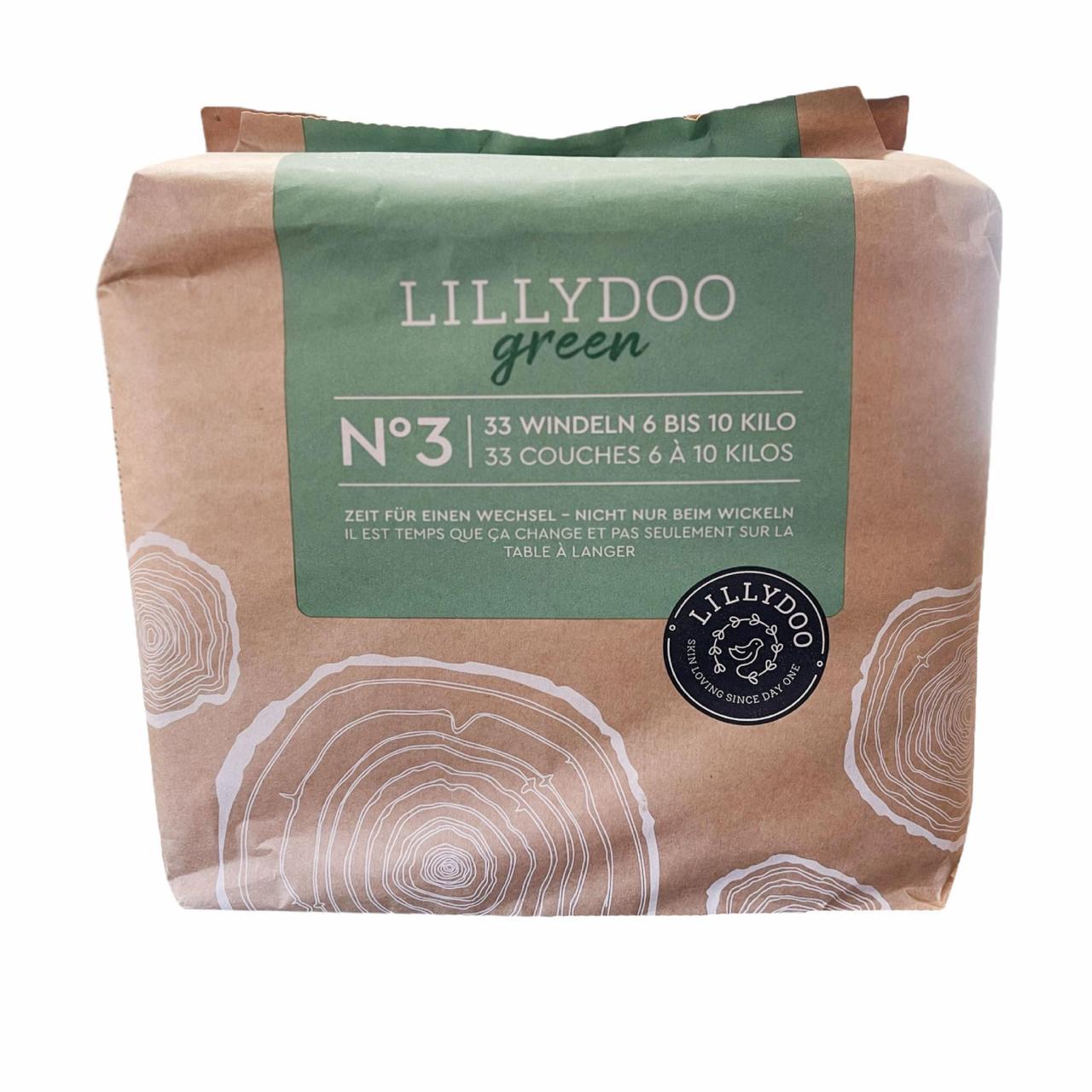 Підгузки Lillydoo Green 3 6-10 кг 33 шт. (2511827426)