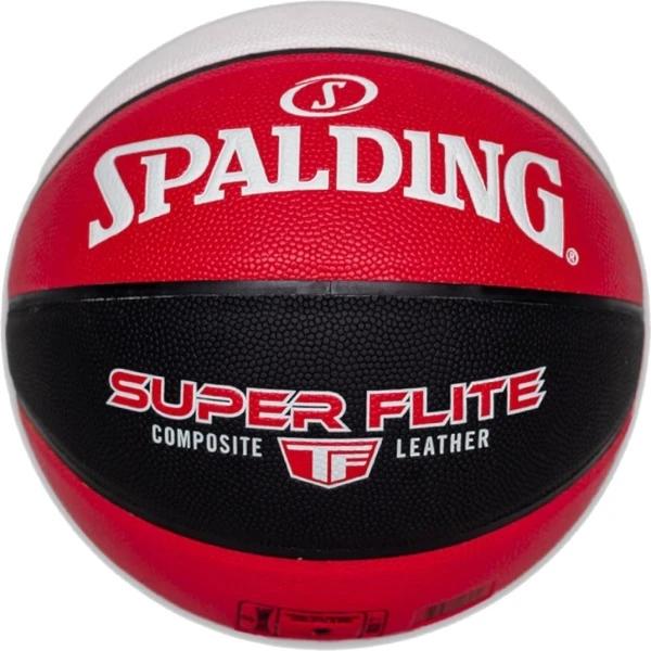 Баскетбольный мяч Spalding TF Super Flite Уни р. 7 Черный/Красный/Белый (76929Z)