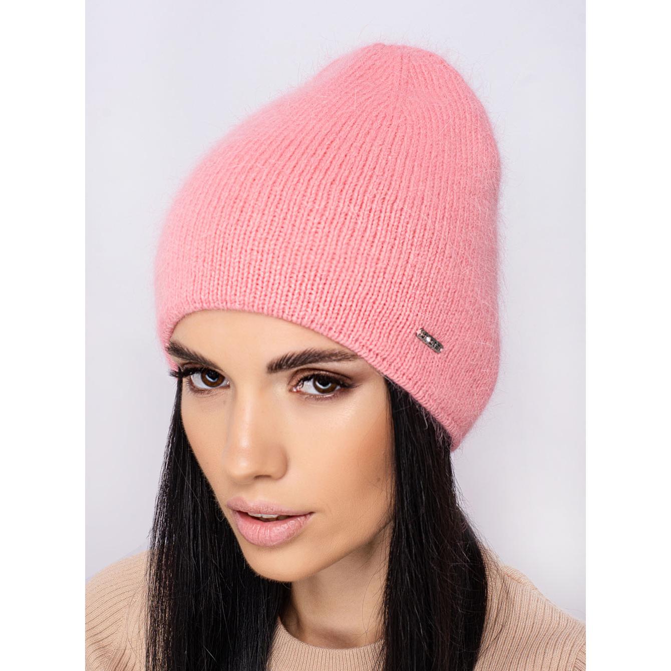 Шапка женская удлиненная Leks Надия one size Розовый Шапка женская удлиненная Leks Надия one size Розовый