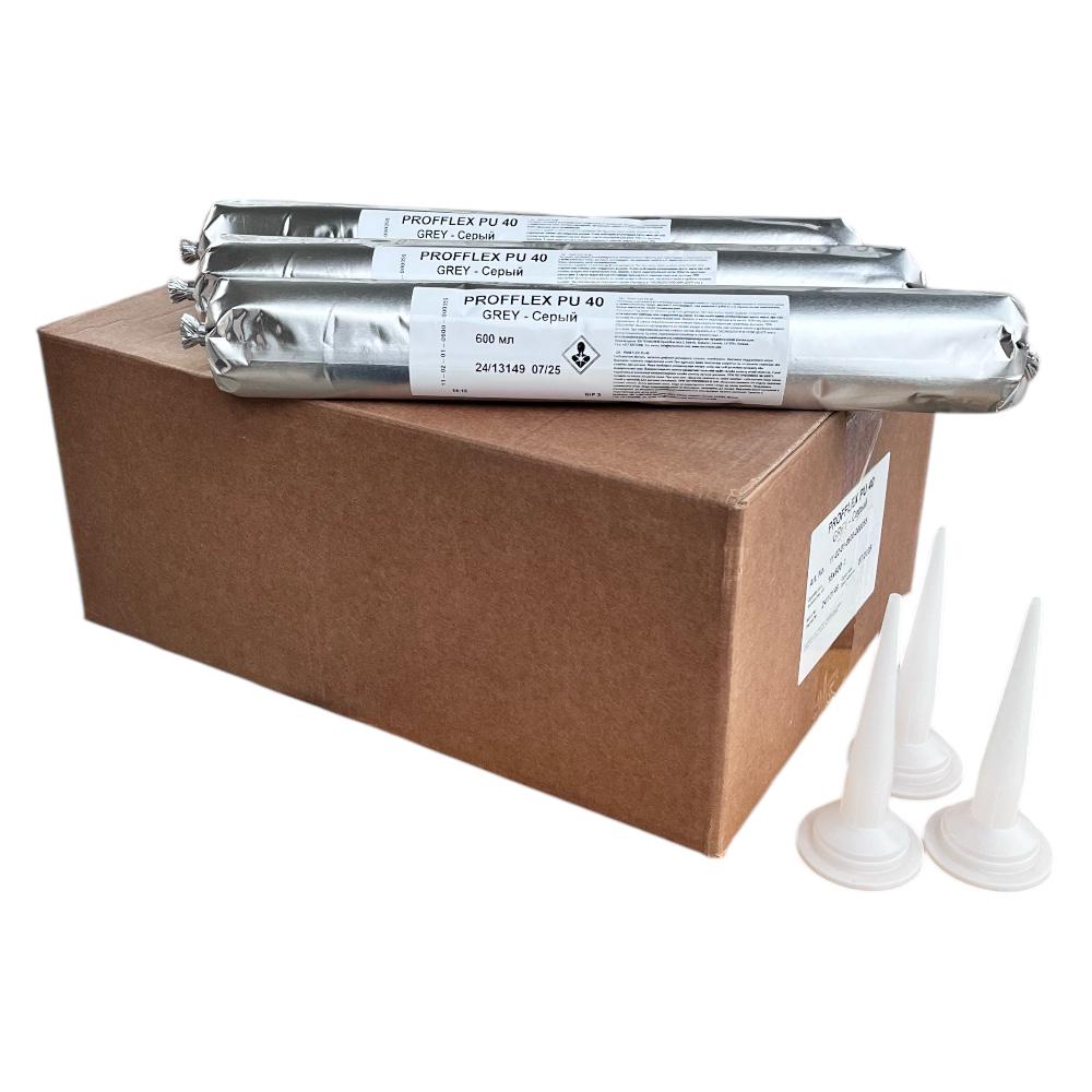 Герметик еластичний однокомпонентний Profflex PU40 для будівельних швів на основі поліуретану (23199811) - фото 2 Герметик еластичний однокомпонентний Profflex PU40 для будівельних швів на основі поліуретану (23199811) - фото 2