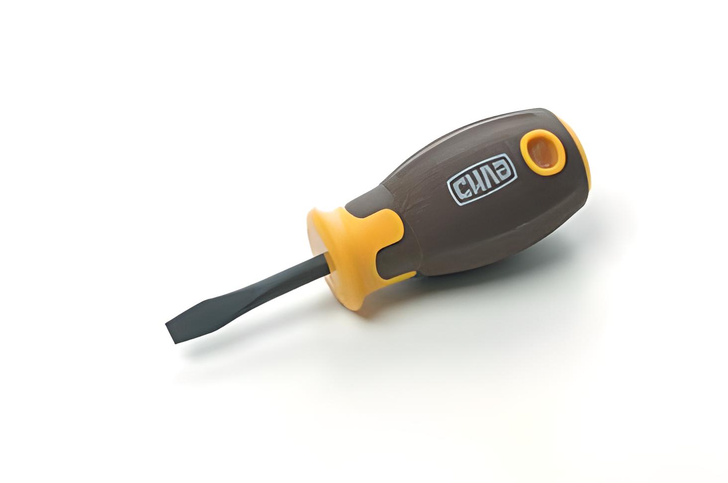 Викрутка Сила композитна рукоятка CrV SL5x38 мм воронена