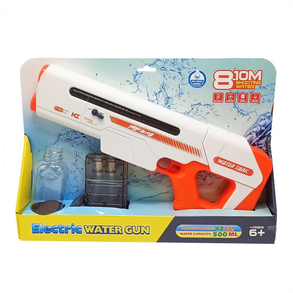 Дитячий іграшковий пістолет водяний WATER GUN 8005C на акумуляторі Помаранчевий (RLT42661s54908) Дитячий іграшковий пістолет водяний WATER GUN 8005C на акумуляторі Помаранчевий (RLT42661s54908)