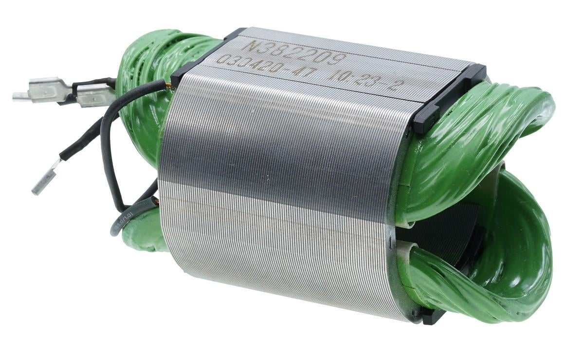 Статор VJ Parts для болгарки УШМ DW DWE4217QS/DWE4204 47х55 d36 L52 код N421413 (стат400) Статор VJ Parts для болгарки УШМ DW DWE4217QS/DWE4204 47х55 d36 L52 код N421413 (стат400)