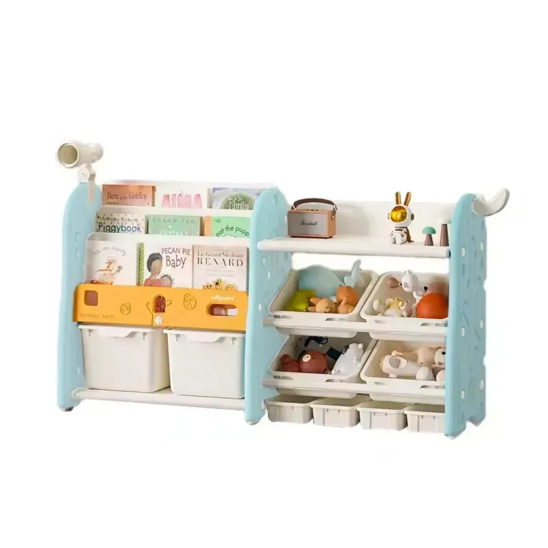 Органайзер для игрушек Lumpurini Niko Montessori L на 10 контейнеров (KYHG7131) - фото 2