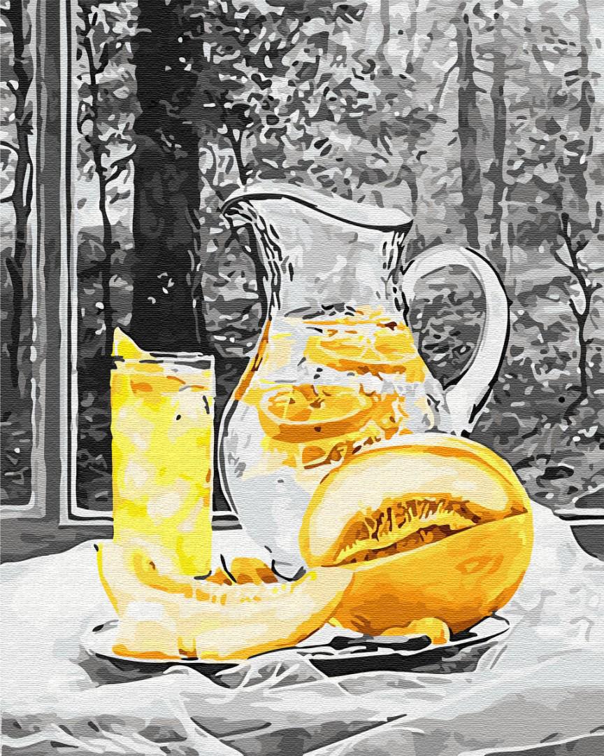 Картина по номерам Brushme Лимонад и дыня 40х50 см (BRM29751)