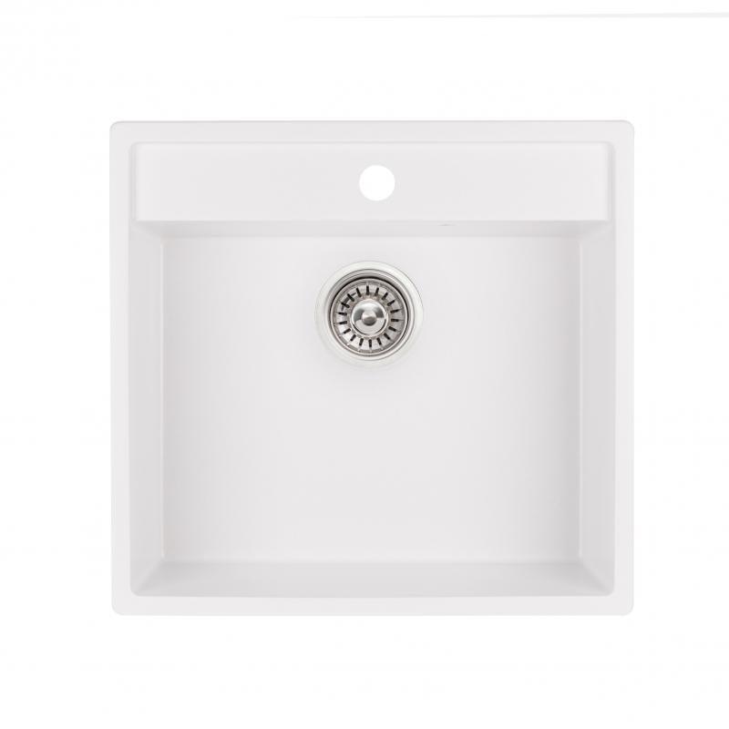 Кухонная мойка Q-tap CS 5250 White (QT5250WHI650) Кухонная мойка Q-tap CS 5250 White (QT5250WHI650)