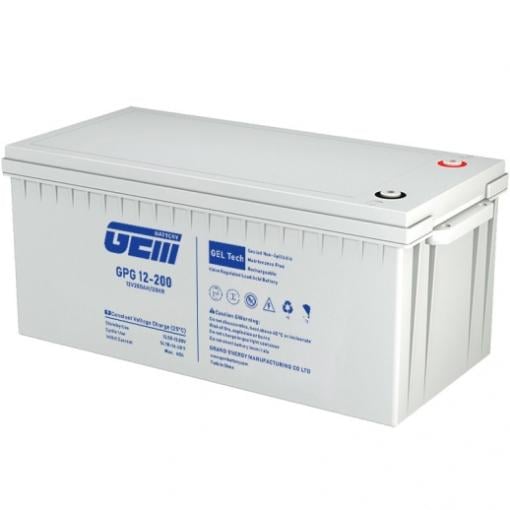 Аккумуляторная батарея для ИБП GEM Battery гелиевая 12V 200A (GPG 12-200) - фото 1