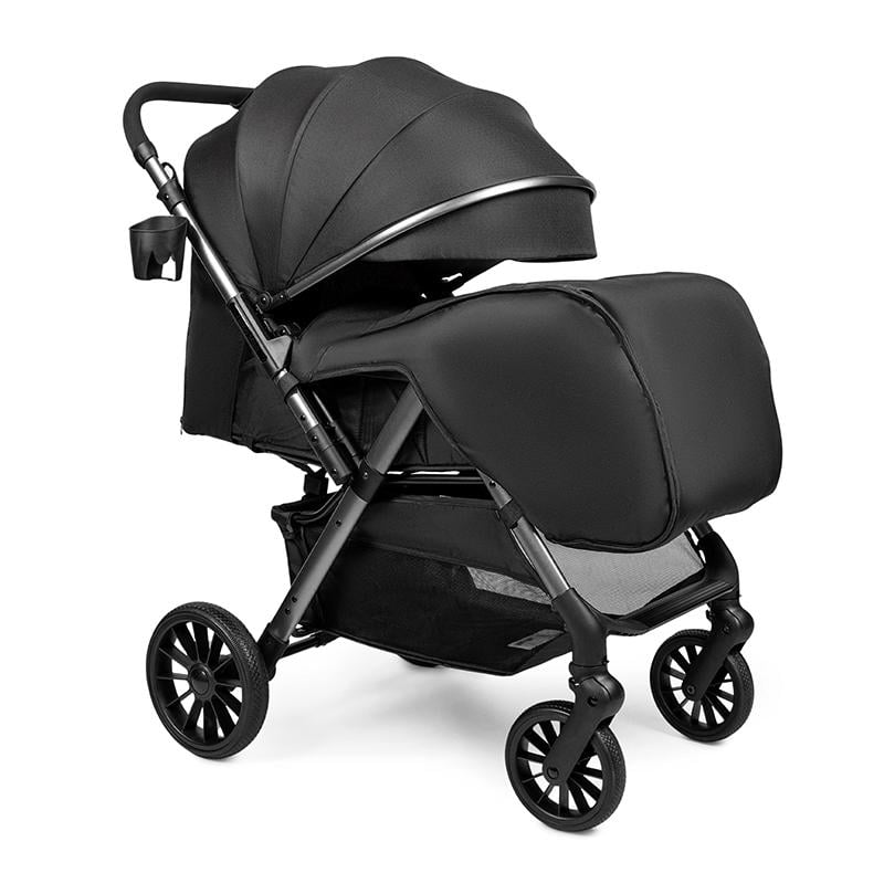 Коляска прогулянкова Ninos Maxi 2 з перекидною ручкою Black/Graphite (NM2025BB) - фото 3