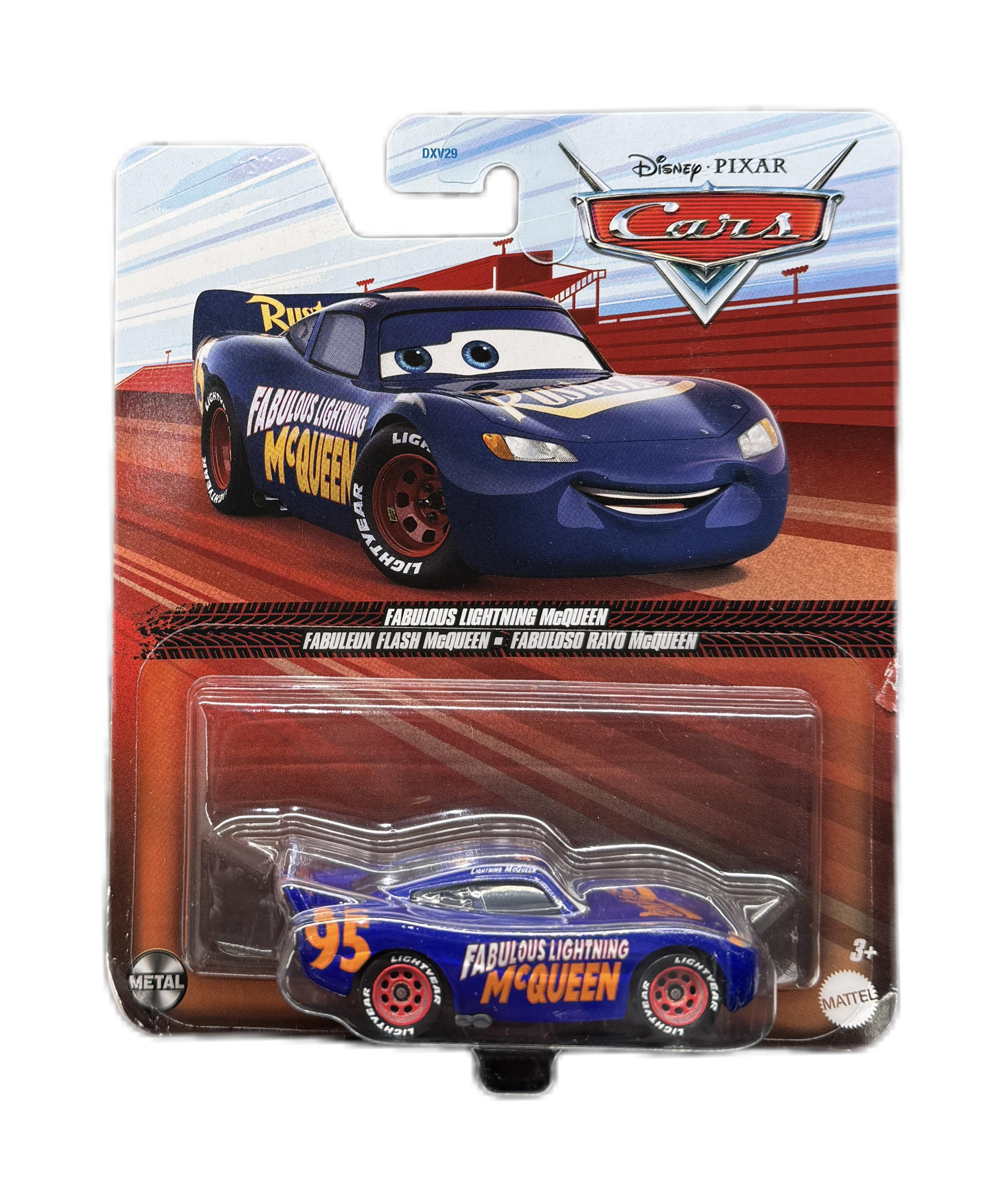 Игрушечный автомобиль Fabulous McQueen Mattel Disney Pixar