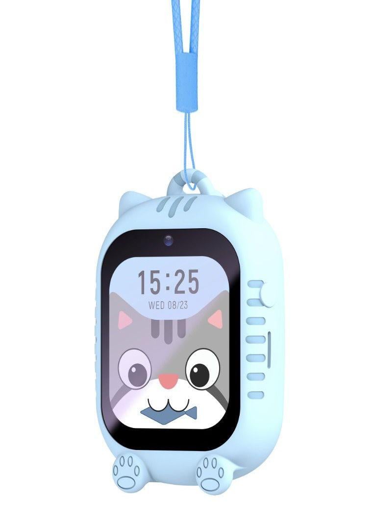 Смарт-часы детские Lemfo K26 с GPS/видеозвонком/прослушиванием/камерой и 2 дополнительными корпусами (26389422) - фото 5