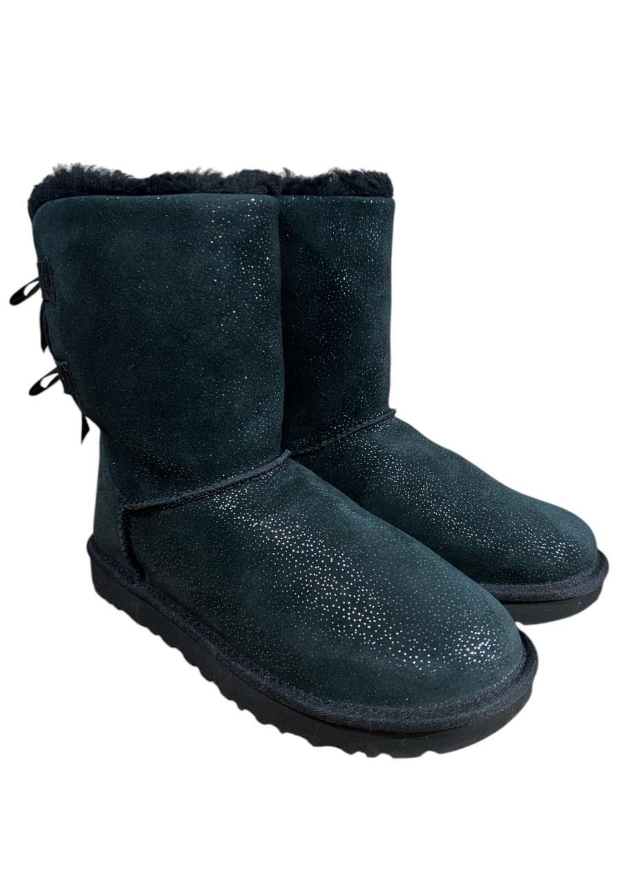 Угги UGG Bailey Bow Twinkle Classic s/n 1147450 р. 38 US 7 24 см Черный (2877775278)