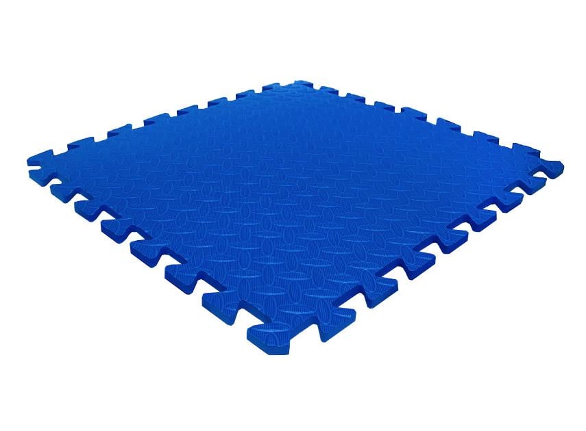 Підлога м'яка-пазл EVA 500х500х10 мм Синій (1994668494)