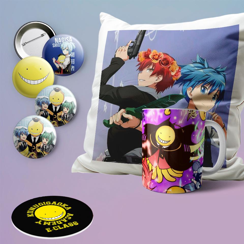 Подарочный набор Класс убийц Ansatsu Kyoushitsu аниме бокс (107)