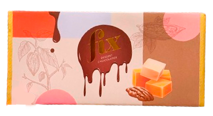 Шоколад дубайский Fix Dessert Chocolatier Bar Blondie Chocolate Shell Golden Caramelized Pecans 200 г (2525562129)