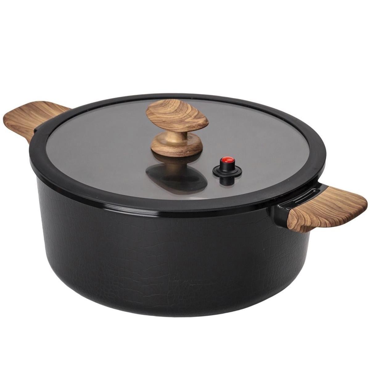 Кастрюля алюминиевая MGC с антипригарным покрытием 4 л Черный (HP-4-454B) Кастрюля алюминиевая MGC с антипригарным покрытием 4 л Черный (HP-4-454B)