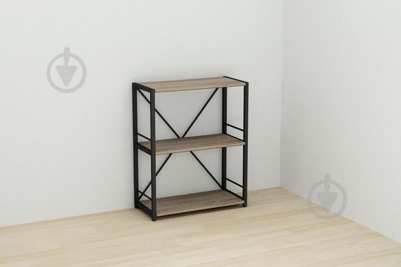 Этажерка Ferrum-decor Конект 73x60x28 см Дуб сонома (XK00221)