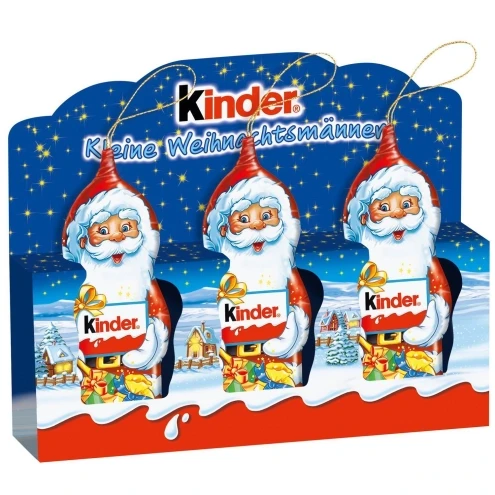 Шоколадный на елку Kinder Santa Chocolate Set 3x15 г (2799791349)