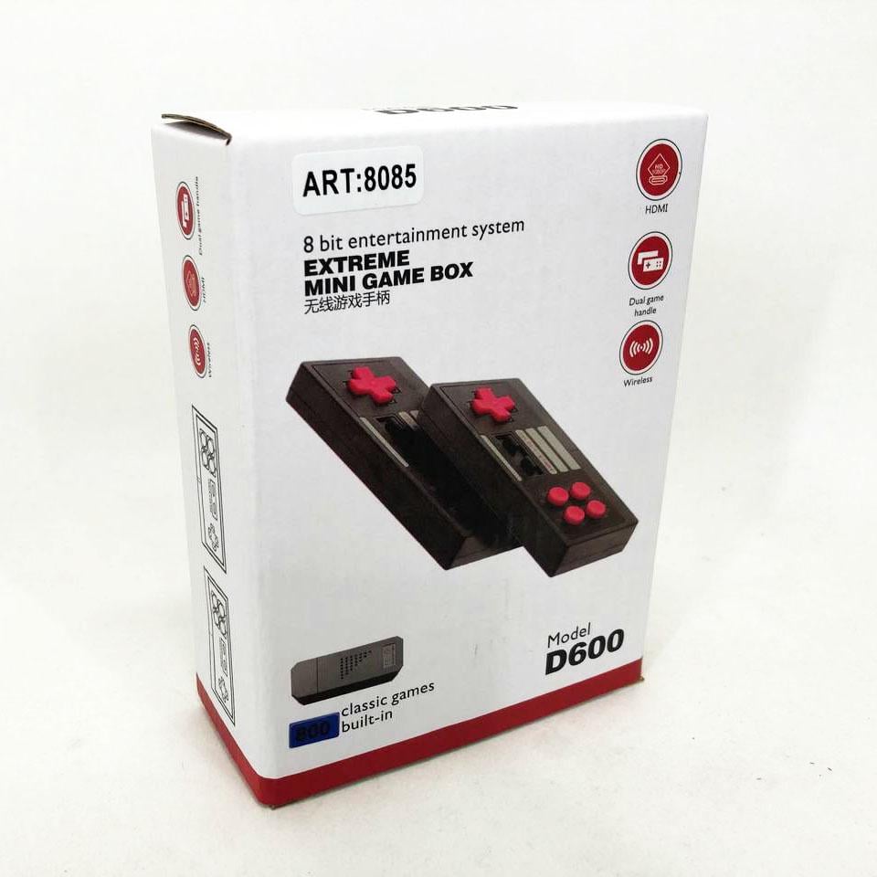 Игровая приставка Mini Game Box D600 HDMI игровая консоль, приставка 8 бит для детей, приставки денди - фото 15