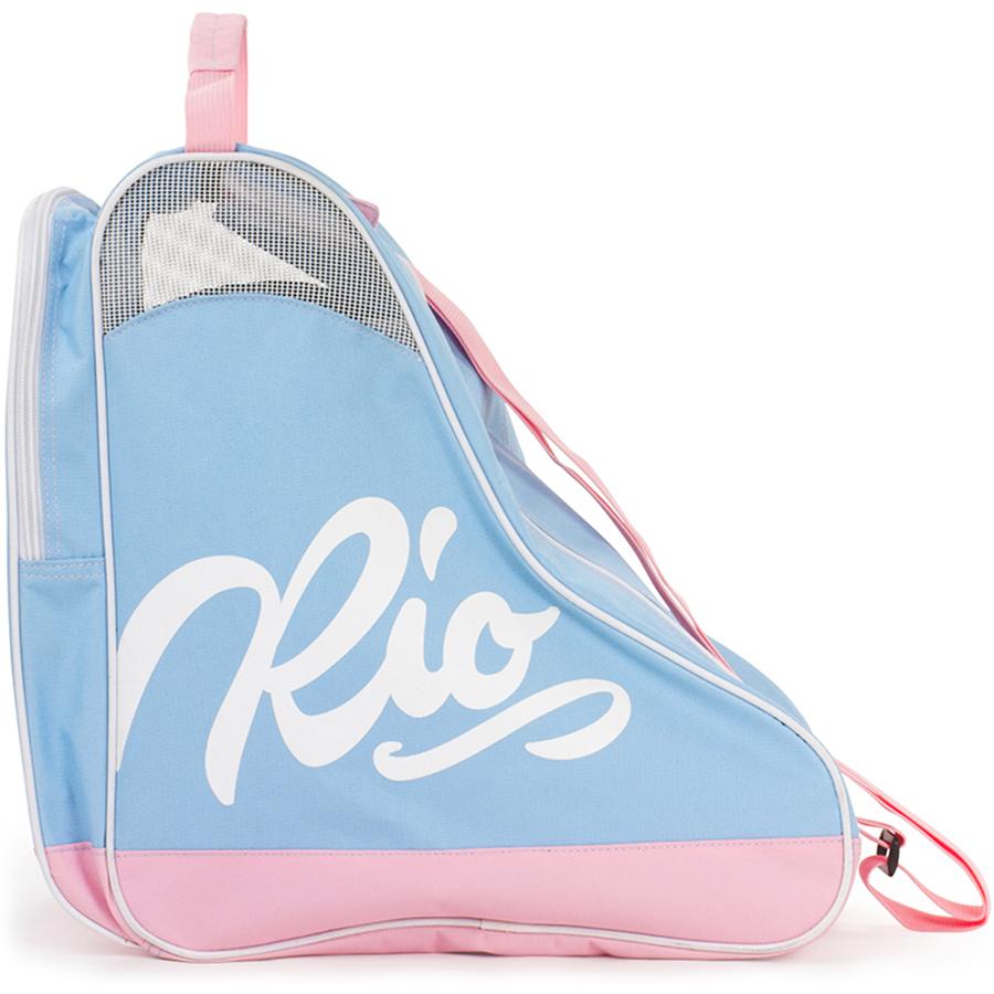 Сумка для роликів Rio Roller Script Skate Blue-pink (53765) - фото 3 Сумка для роликів Rio Roller Script Skate Blue-pink (53765) - фото 3