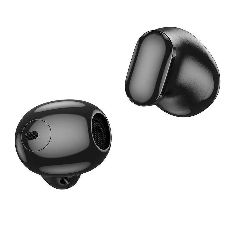 Наушники беспроводные Borofone Enjoy true wireless BT headset BW39 BT5.3 30/250 mAh 4h Black (575735) - фото 2