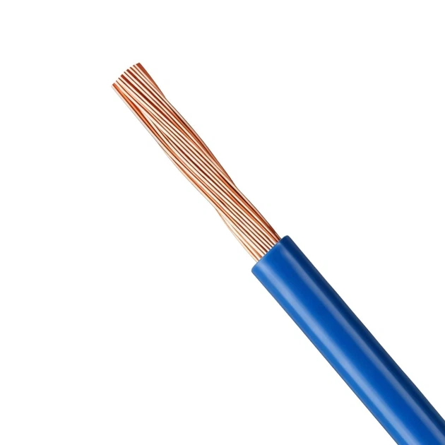 Провод монтажный HELUKABEL H07V-K 4,0 мм² 1 м Голубой (29163) Провод монтажный HELUKABEL H07V-K 4,0 мм² 1 м Голубой (29163)