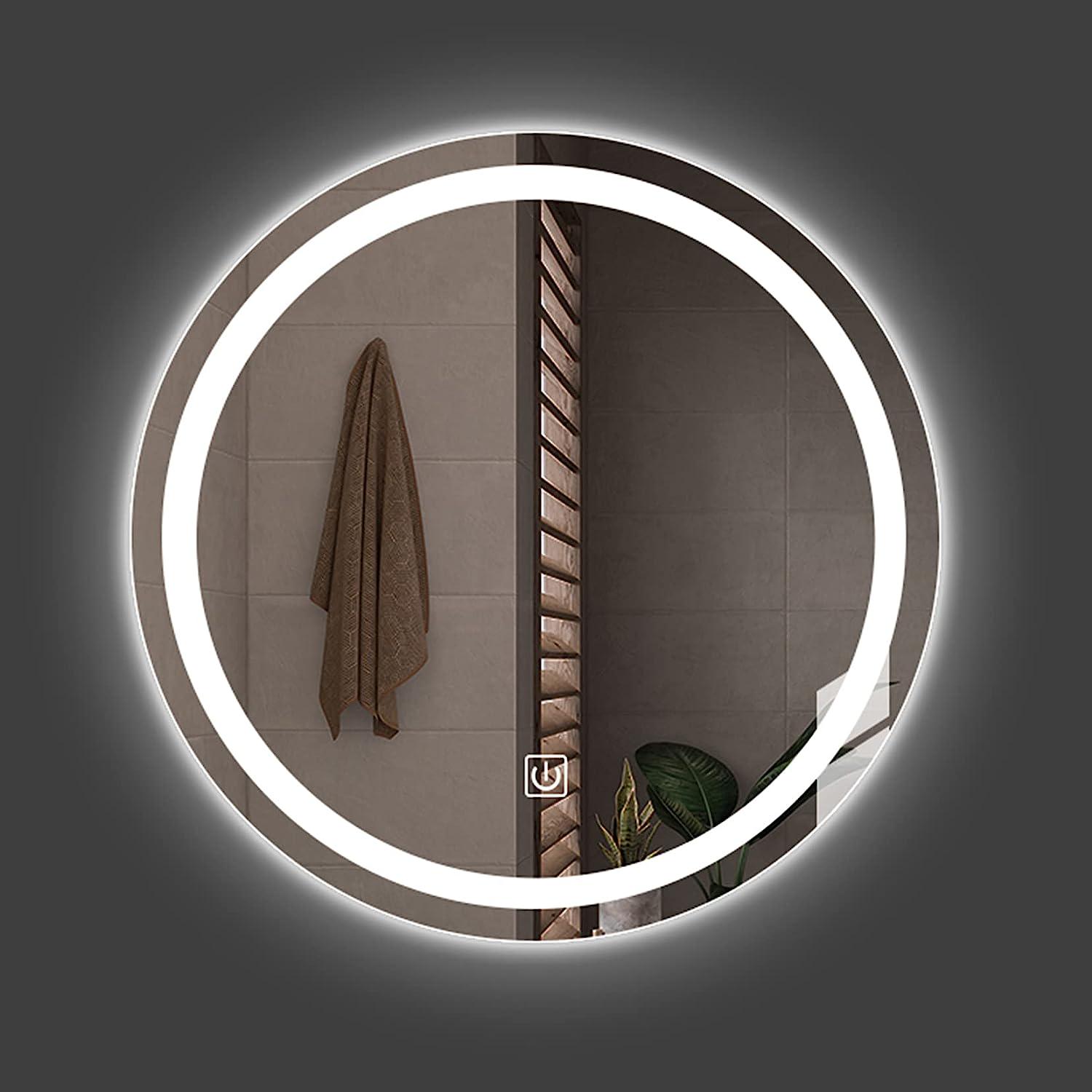 Зеркало Dim Dzerkal CARO с LED-подсветкой/сенсорным управлением 100х100 см (13804)