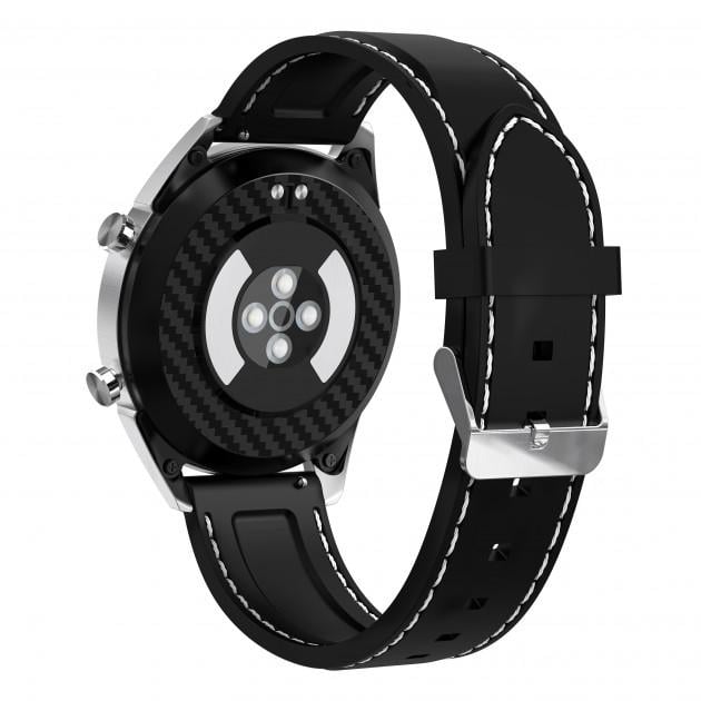 Розумний годинник No.1 DT28 Silicone з ЕКГ і пульсоксиметром Сріблястий - фото 3 Розумний годинник No.1 DT28 Silicone з ЕКГ і пульсоксиметром Сріблястий - фото 3