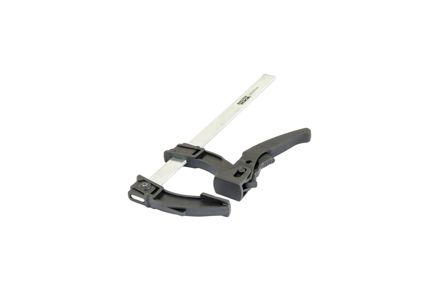 Струбцина столярна MasterTool F-Type швидкозатискна 250х90 мм 600 Н (07-0014) - фото 2 Струбцина столярна MasterTool F-Type швидкозатискна 250х90 мм 600 Н (07-0014) - фото 2