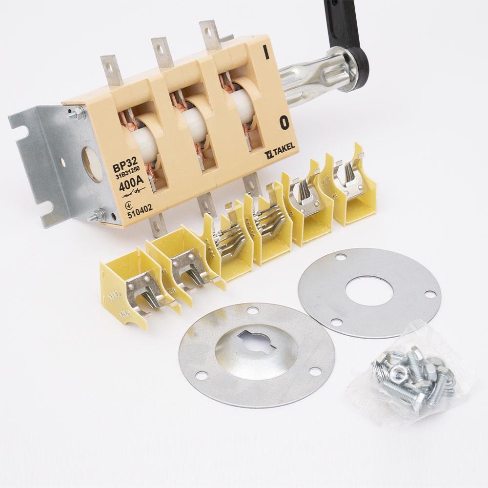 Выключатель-разъединитель TAKEL ВР32-37В31250 400А рукоятка съемная (510402)