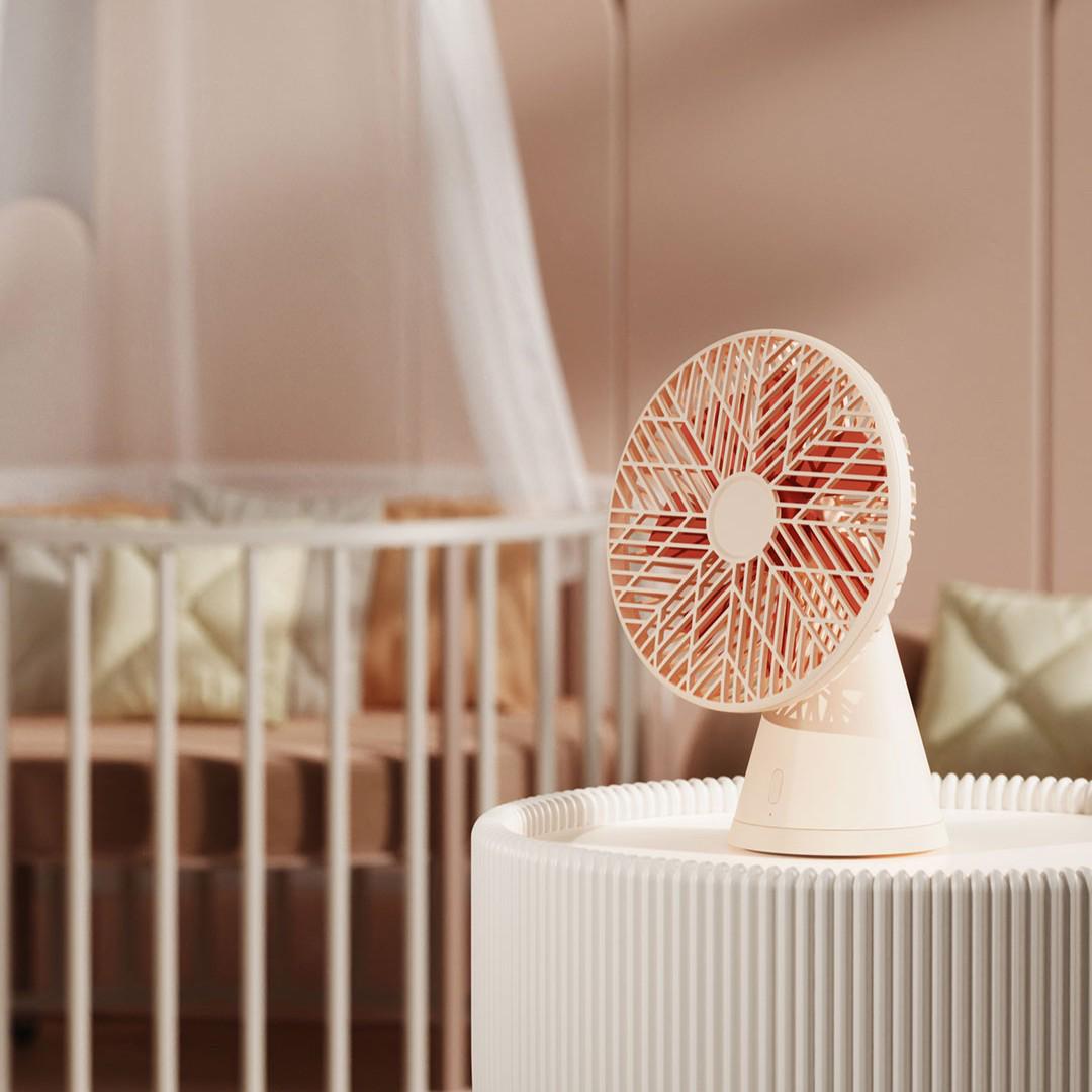 Вентилятор портативный Sothing настольный Forest Desktop Fan Pro на аккумуляторе 4000 мАч (DSHJ-S-2215) - фото 7 Вентилятор портативный Sothing настольный Forest Desktop Fan Pro на аккумуляторе 4000 мАч (DSHJ-S-2215) - фото 7