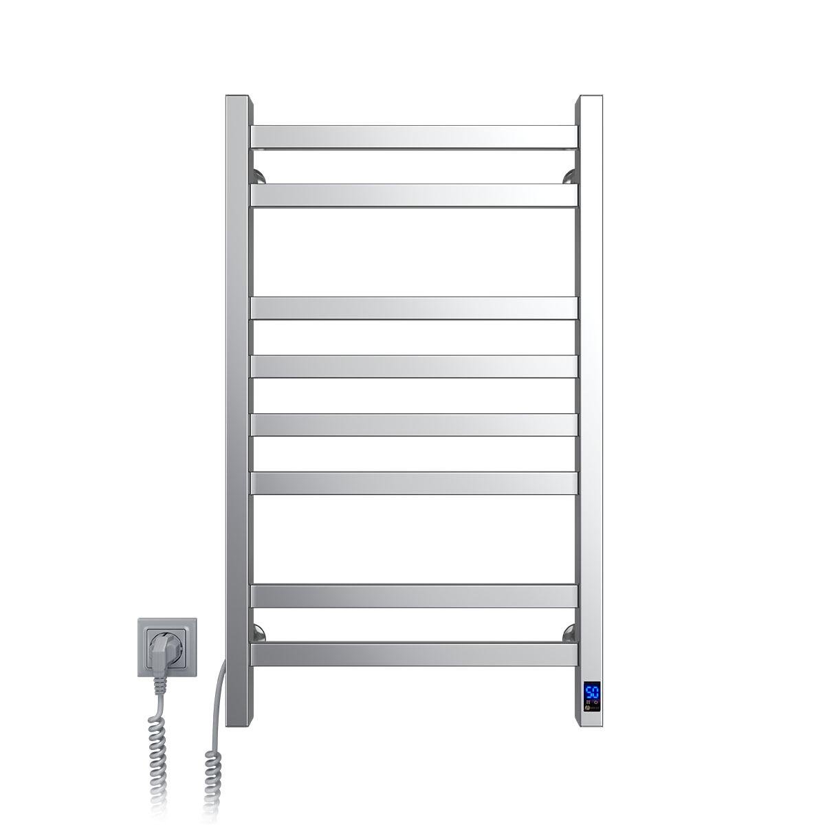 Полотенцесушитель Авангард Sensor левый с таймером матовый сатин 480х800 мм (H10-328153-4880)