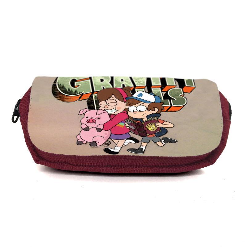 Пенал школьный Gravity Falls GFS-004 Бордовый (1468272883) Пенал школьный Gravity Falls GFS-004 Бордовый (1468272883)