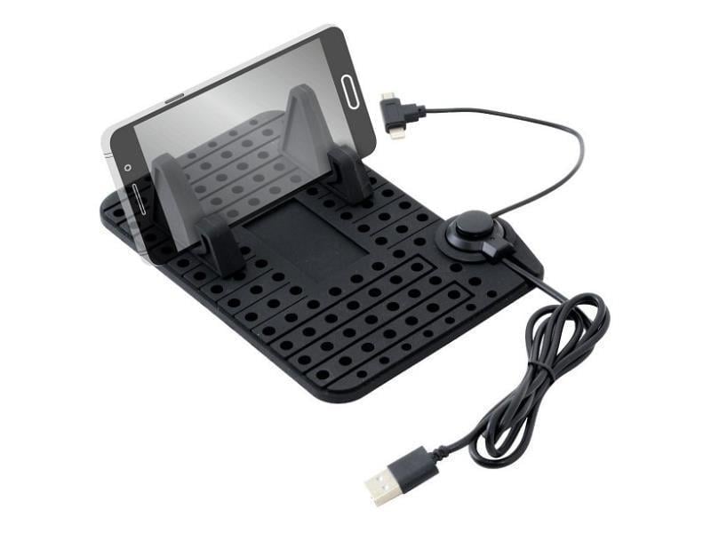 Тримач-килимок для мобільного телефона з зарядкою Compass DO 06259